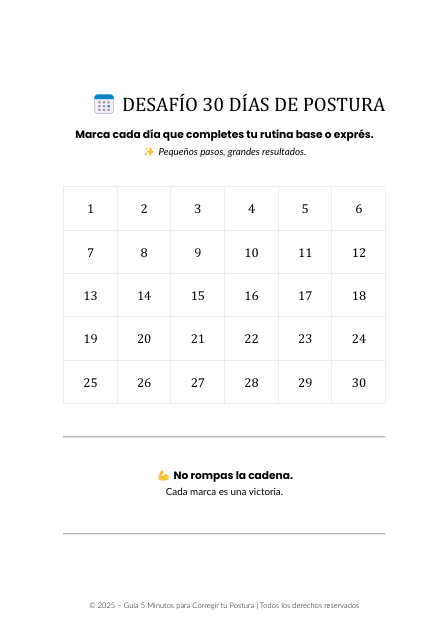 Guía 5 Minutos para Corregir tu Postura – Mejora tu bienestar desde tu escritorio
